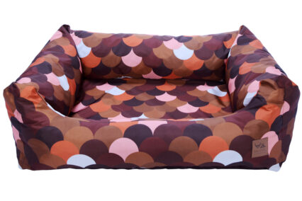 Brown shell Sofa Bed