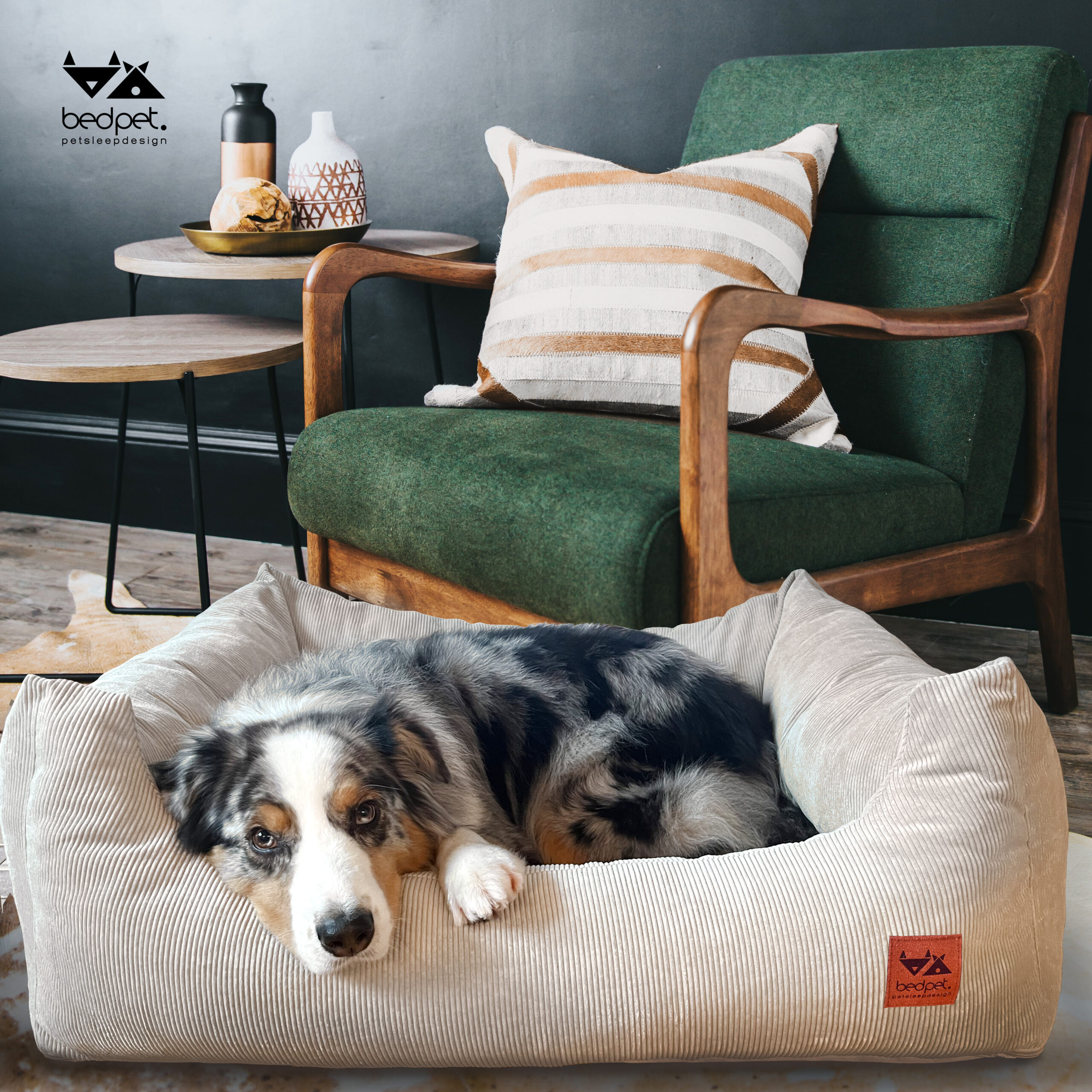 Corduroy Sand Sofa Bed - Image 3