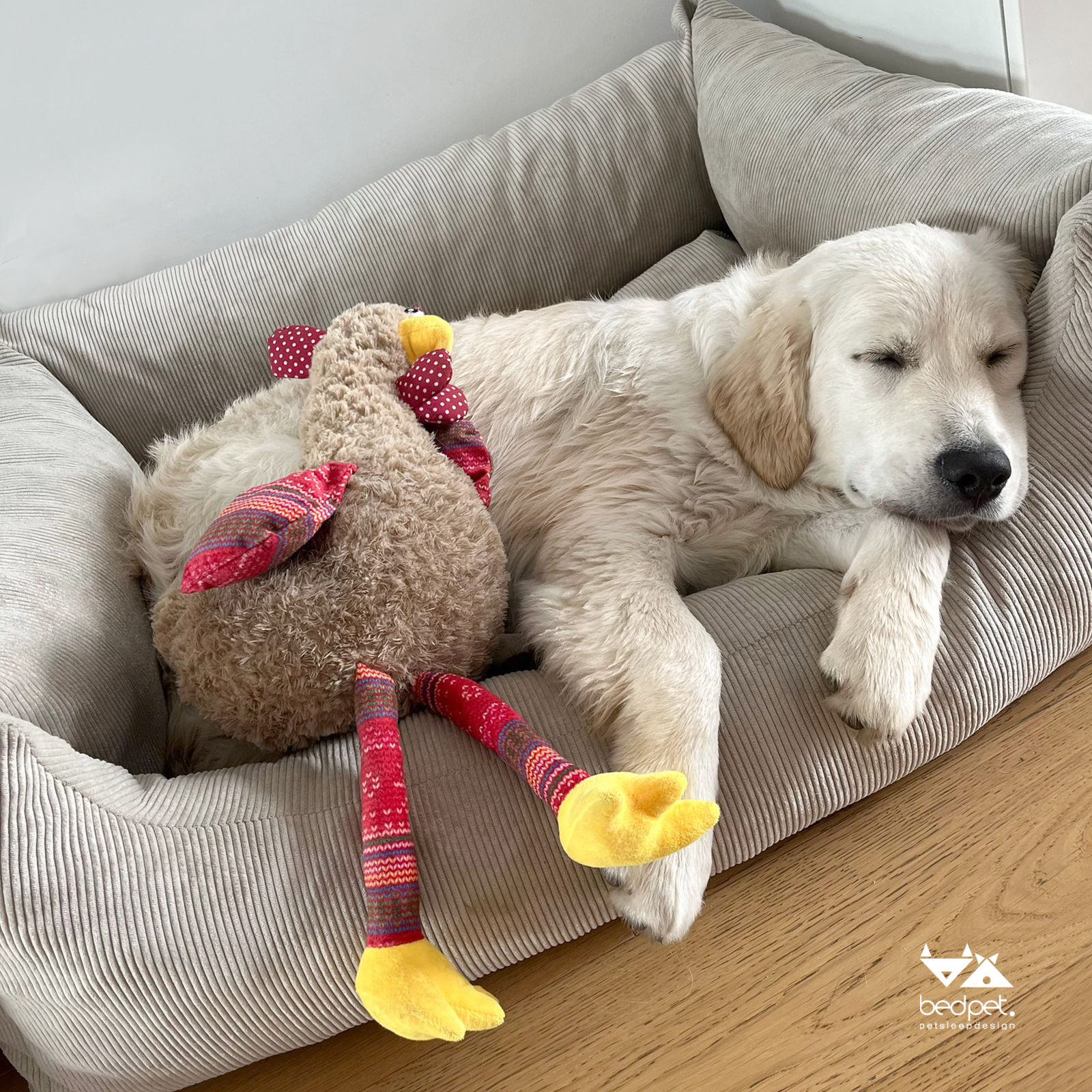 Corduroy Sand Sofa Bed - Image 4