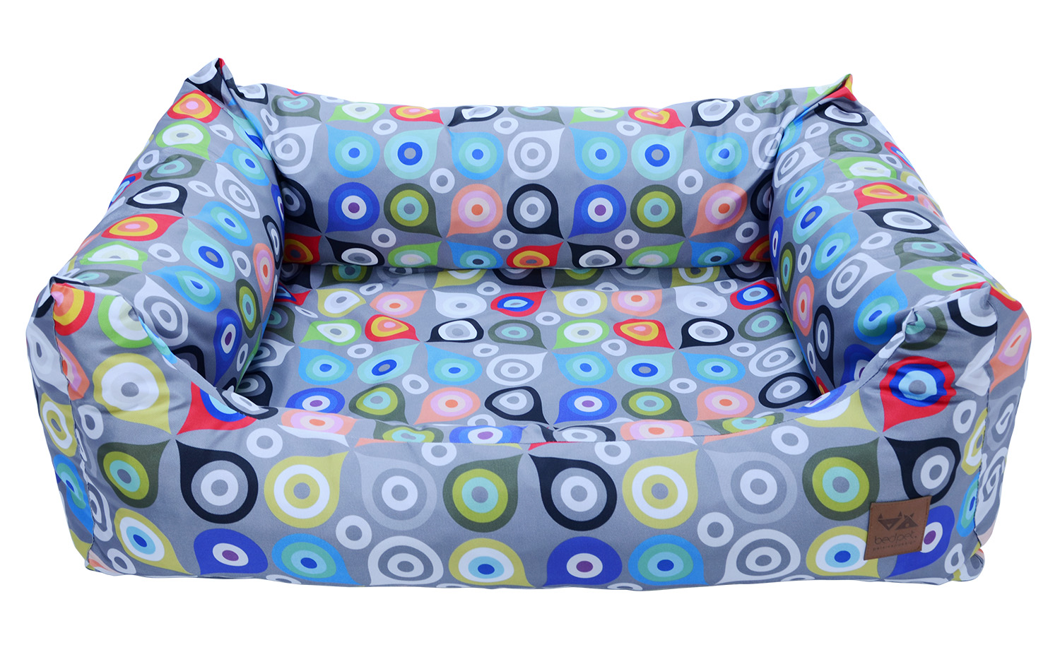 Grey peacock Sofa Bed