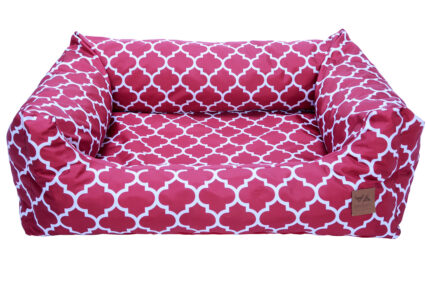 Moroccan Red Sofa Bed