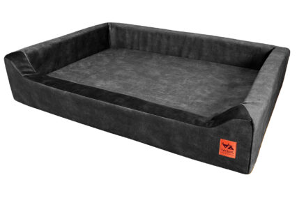 Velvet Anthracite Orthopaedic Sofa