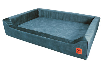 Velvet Azure Orthopaedic Sofa