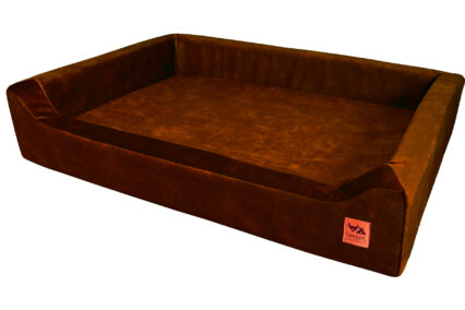 Velvet Brown Orthopaedic Sofa